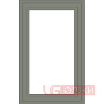 Фасад Эмаль Матовая 19мм Престиж Модерн 75 Витрина