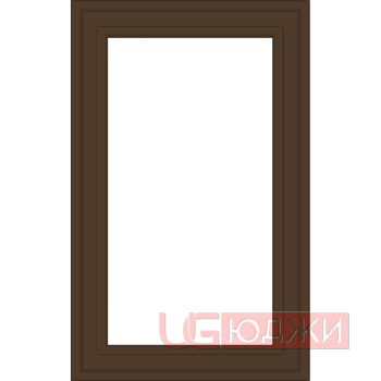 Фасад Эмаль Матовая 19мм Престиж Модерн 75 Витрина