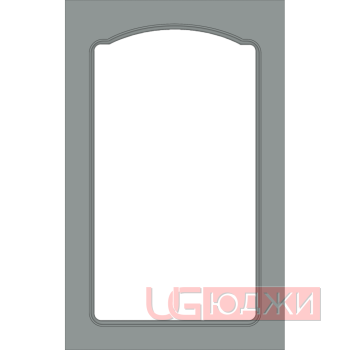 Фасад Эмаль Матовая 19мм Стандарт 3 Витрина