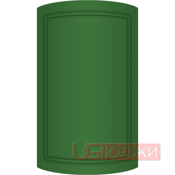 Фасад Эмаль Матовая 19мм Стандарт 1 полукруглый R300 высота 357-716мм