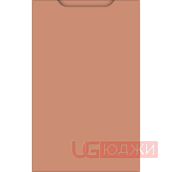 Фасад Эмаль Матовая 19мм Интегрированная ручка V5