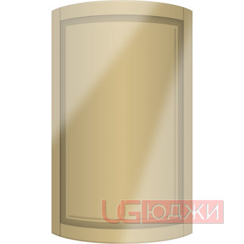 Фасад Эмаль Глянец 19мм Престиж Классика 67 полукруглый R300 высота 717-916мм