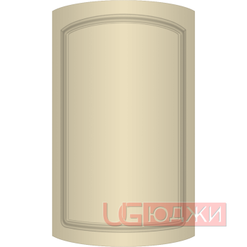 Фасад Эмаль Матовая 19мм Стандарт 11 полукруглый R300 высота 357-716мм