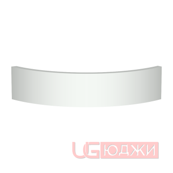 Цоколь полукруглый Эмаль Матовая R300х100мм