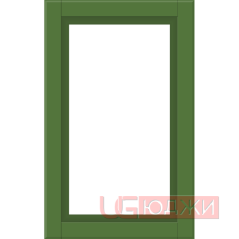 Фасад Эмаль Матовая 19мм Престиж Классика 67 Витрина