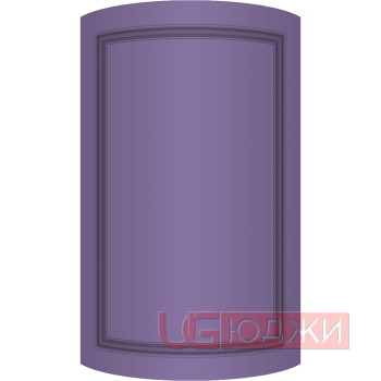 Фасад Эмаль Матовая 19мм Престиж Классика 73 полукруглый R300 высота 357-716мм