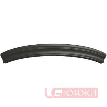 Карниз верхний полукруглый Эмаль Матовая R300х60мм