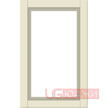 Фасад Эмаль Матовая 19мм Престиж Классика 67 Витрина