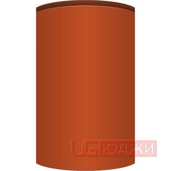 Фасад Эмаль Матовая 19мм Интегрированная ручка V1 полукруглый R300 высота 717-916мм