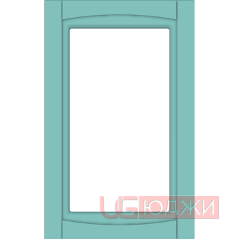 Фасад Эмаль Матовая 19мм Престиж Классика 66 Витрина