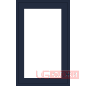 Фасад Эмаль Матовая 19мм Престиж Модерн 75 Витрина