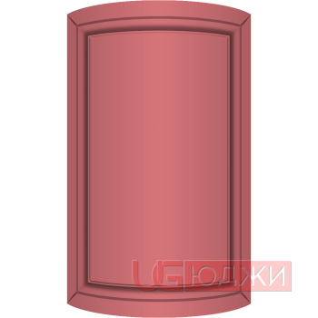 Фасад Эмаль Матовая 19мм Престиж Классика 71 полукруглый R300 высота 357-716мм