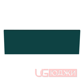 Цоколь прямой Эмаль Матовая 2300х150х19мм