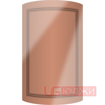 Фасад Эмаль Глянец 19мм Престиж Классика 73 полукруглый R300 высота 717-916мм