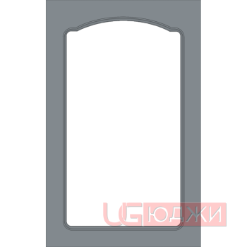 Фасад Эмаль Матовая 19мм Стандарт 3 Витрина