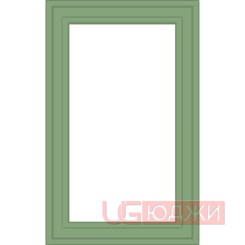 Фасад Эмаль Матовая 19мм Престиж Модерн 75 Витрина