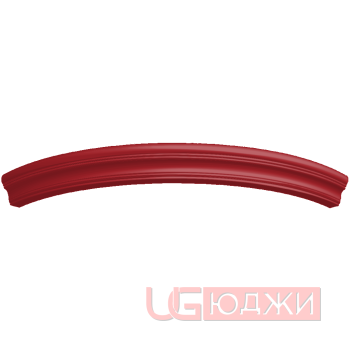 Карниз верхний полукруглый Эмаль Матовая R300х60мм