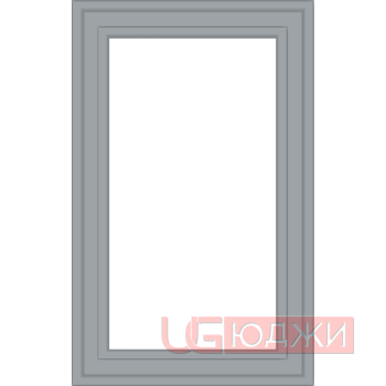 Фасад Эмаль Матовая 19мм Престиж Модерн 75 Витрина