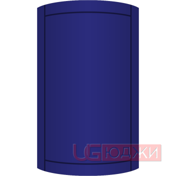 Фасад Эмаль Матовая 19мм Стандарт 6 полукруглый R300 высота 717-916мм