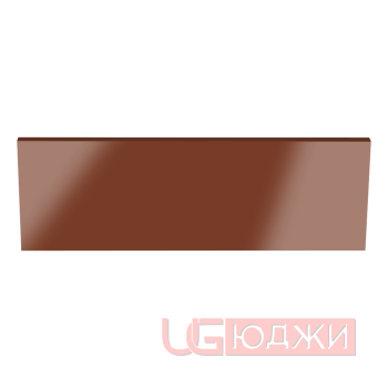 Цоколь прямой Эмаль Глянец 2300х150х19мм