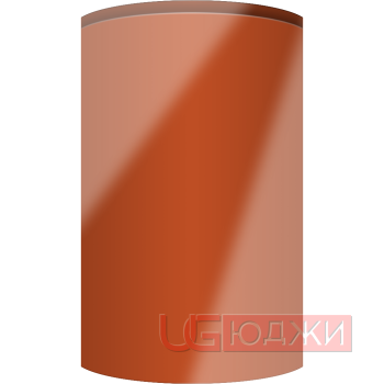 Фасад Эмаль Глянец 19мм Интегрированная ручка V1 полукруглый R300 высота 357-716мм