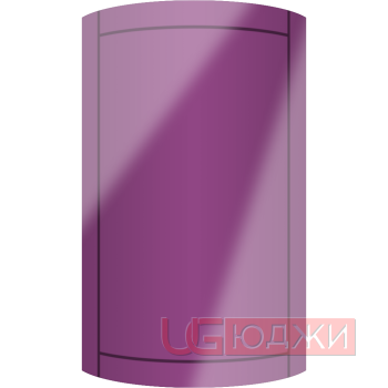 Фасад Эмаль Глянец 19мм Стандарт 6 полукруглый R300 высота 717-916мм