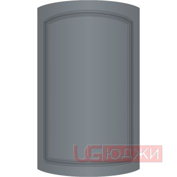 Фасад Эмаль Матовая 19мм Стандарт 11 полукруглый R300 высота 717-916мм