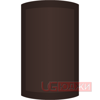 Фасад Эмаль Матовая 19мм Престиж Модерн 77 полукруглый R300 высота 717-916мм