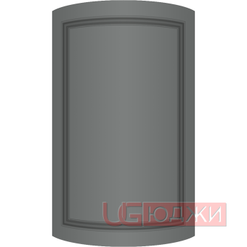 Фасад Эмаль Матовая 19мм Престиж Классика 73 полукруглый R300 высота 717-916мм