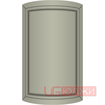 Фасад Эмаль Матовая 19мм Престиж Классика 71 полукруглый R300 высота 717-916мм