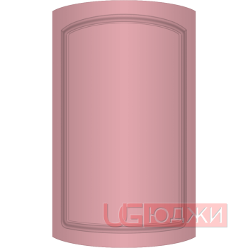 Фасад Эмаль Матовая 19мм Стандарт 11 полукруглый R300 высота 717-916мм