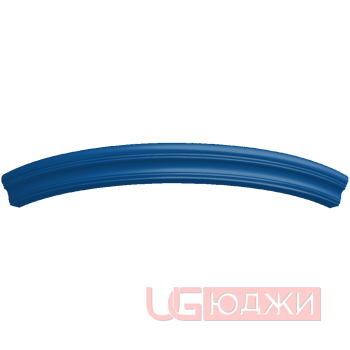 Карниз верхний прямой Эмаль Матовая 2400х60х80мм