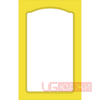 Фасад Эмаль Матовая 19мм Стандарт 3 Витрина