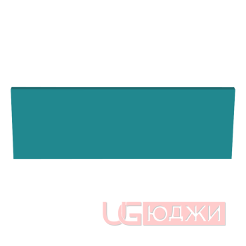 Цоколь прямой Эмаль Матовая 2300х150х19мм