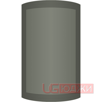 Фасад Эмаль Матовая 19мм Престиж Модерн 77 полукруглый R300 высота 357-716мм