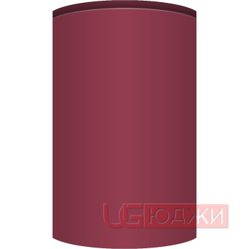 Фасад Эмаль Матовая 19мм Интегрированная ручка V1 полукруглый R300 высота 717-916мм