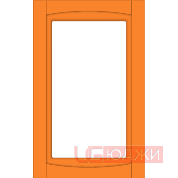 Фасад Эмаль Матовая 19мм Престиж Классика 66 Витрина