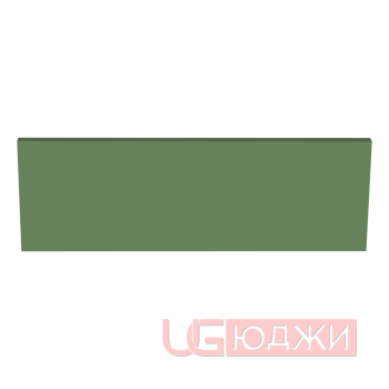 Цоколь прямой Эмаль Матовая 2300х150х19мм