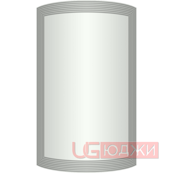 Фасад Эмаль Матовая 19мм Престиж Модерн 77 полукруглый R300 высота 717-916мм