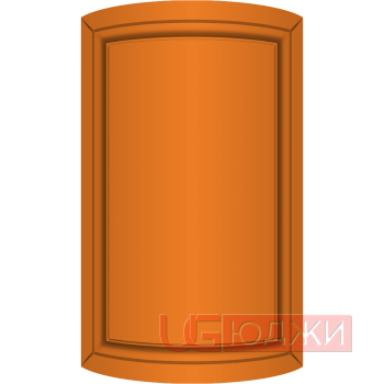 Фасад Эмаль Матовая 19мм Престиж Классика 71 полукруглый R300 высота 357-716мм