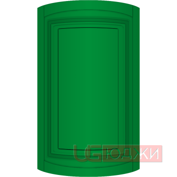 Фасад Эмаль Матовая 19мм Престиж Классика 66 полукруглый R300 высота 357-716мм