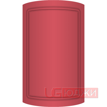 Фасад Эмаль Матовая 19мм Стандарт 1 полукруглый R300 высота 357-716мм