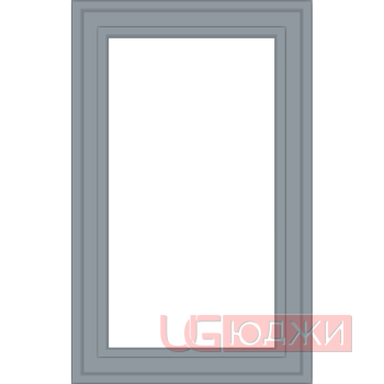 Фасад Эмаль Матовая 19мм Престиж Модерн 75 Витрина