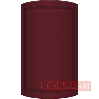 Фасад Эмаль Матовая 19мм Престиж Классика 67 полукруглый R300 высота 717-916мм