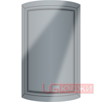 Фасад Эмаль Глянец 19мм Престиж Классика 71 полукруглый R300 высота 717-916мм