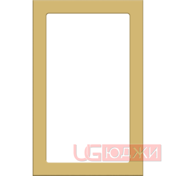 Фасад Эмаль Матовая 19мм Стандарт 15 Витрина