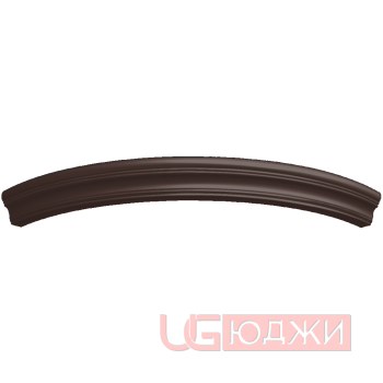 Карниз верхний прямой Эмаль Матовая 2400х60х80мм