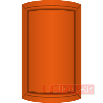 Фасад Эмаль Матовая 19мм Престиж Классика 71 полукруглый R300 высота 717-916мм