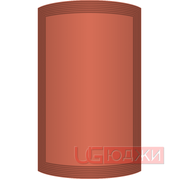 Фасад Эмаль Матовая 19мм Престиж Модерн 77 полукруглый R300 высота 717-916мм