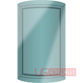 Фасад Эмаль Глянец 19мм Престиж Классика 71 полукруглый R300 высота 717-916мм